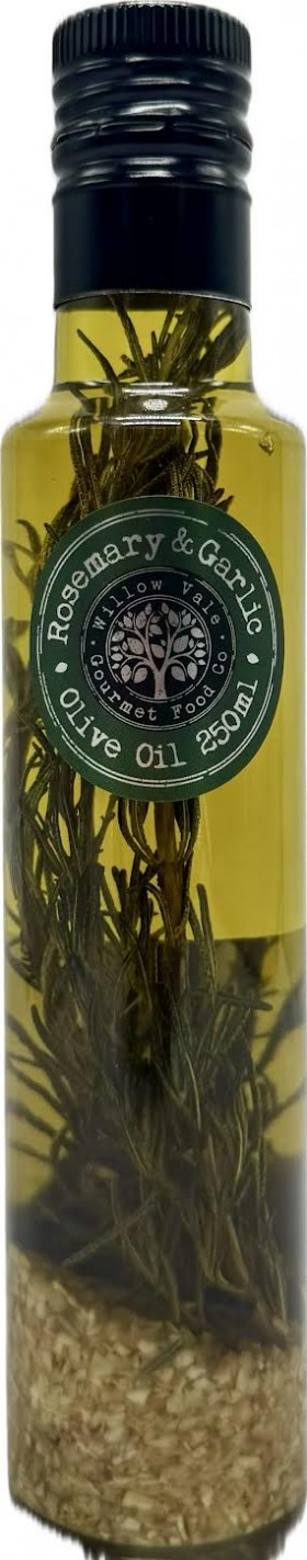 Willow Vale Rosemary Garlic Olive Oil 250ml
