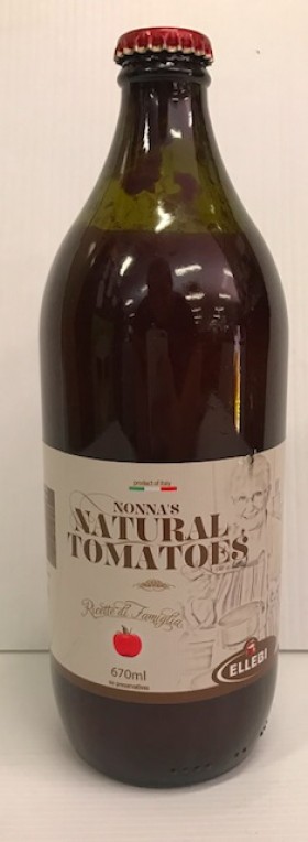 Nonna's Natural Tomato Sauce 670ml