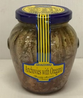 Calabraittica Anchovies With Oregano 300gm Jars