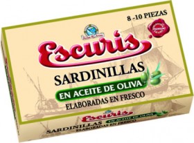 Escuris Sardines In Olive Oil 115gm