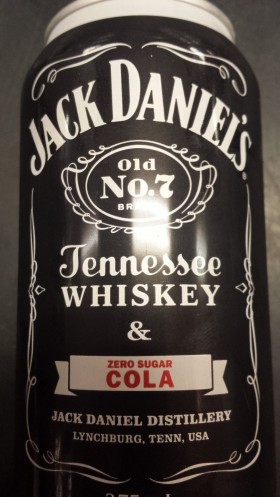 Jack Daniels Zero Sugar Cola Cans