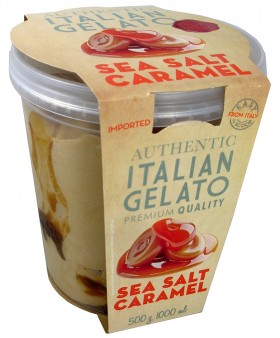 Italian Gelato Sea Salt Caramel 1lt