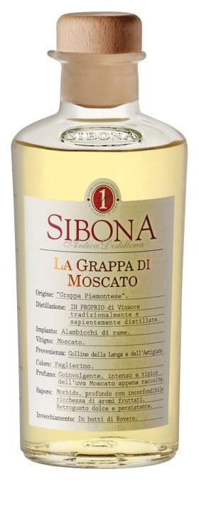 Sibona Grappa Di Moscato 500ml