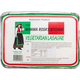 Mamma Rosa Vegetarian Lasagna 750gr