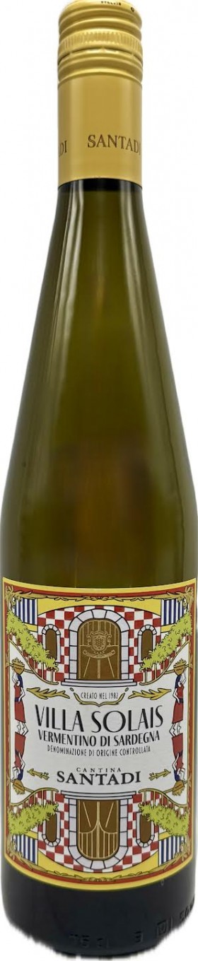 Santadi Vermentino Villa Solais