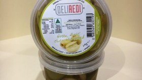 Deliredi 200gr Green Split Olives