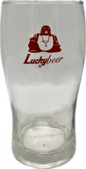 Glass Lucky Beer