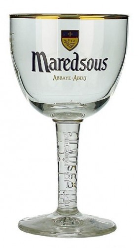 Glass Maredsous Beer