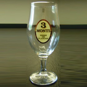 Glass 3 Monts Coloured Label
