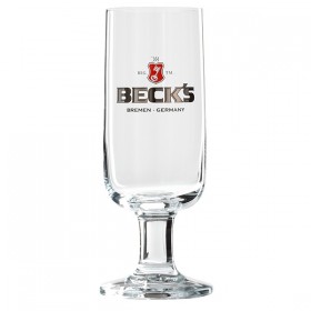 Glass Becks Beer Glass