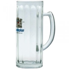 Glass Weihenstephan Narrow Beer Mug