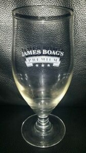 Glass James Boag Premium Beer Glass