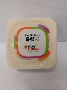 Pure Gelato Vanilla Bean 1lt