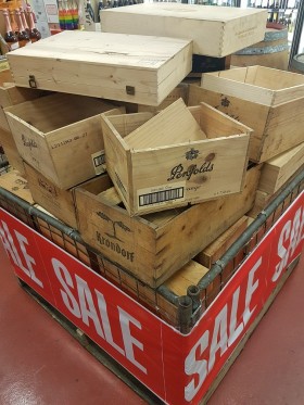 Wooden Wine Boxes Assorted