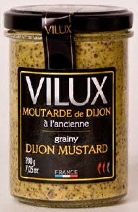 Vilux Grainy Dijon Mustard 200gr