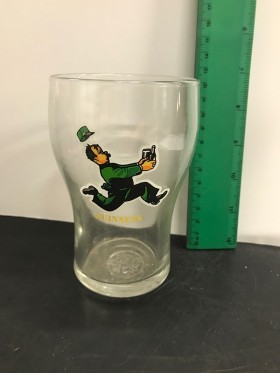 Glass Guinness Running Man Icon