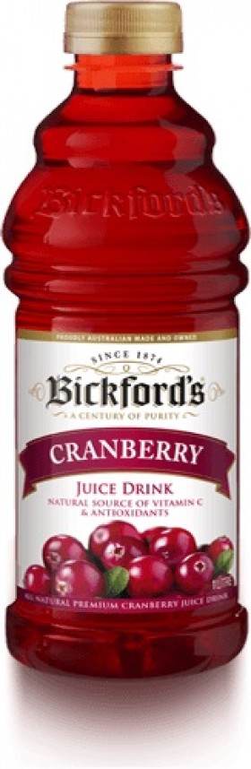 Bickfords Cranberry Juice 1lt