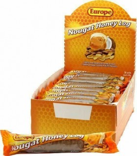 Europe Nougat Honey Log