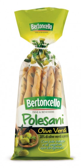 Bertoncello Olive Verdi Breadsticks 200gr