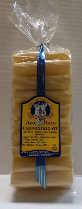 Arte and Pasta Cannoni Rigate 500gr