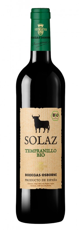 Solaz Tempranillo Bio