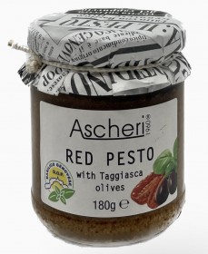 Ascheri Red Pesto W Taggiasca Olives 180g
