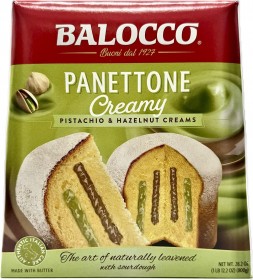 Balocco Creamy Pistacchio Hazelnut Panetton 800g