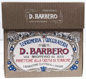 Barbero Panettone con Crema Di Torrone 600g