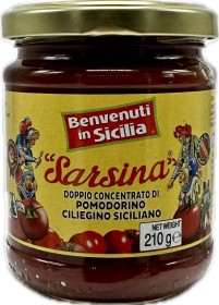 Benvenuti In Sicilia Sarsina Cherry Tomato Paste