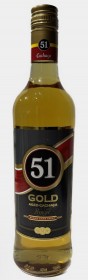 Cachaca 51 Gold 700ml