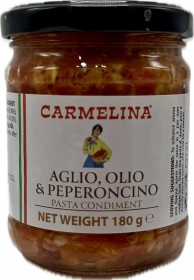 Carmelina Aglio Olio Peperoncino Condiment 180g
