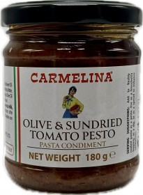 Carmelina Olive E Sundried Tomato Pesto Condimen