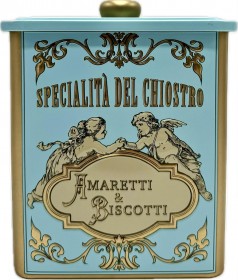 Chiostro Amaretti Biscuits Cherubini Tin 200g