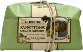 Chiostro Pistachio Cream Panettone Hand Wrap 750