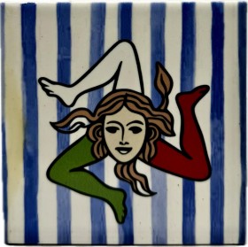 Coaster Stories Trinacria Tile