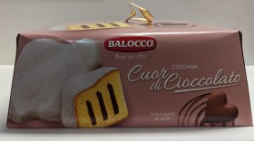 Balocco Colomba Cuor Di Cioccolato 750gr