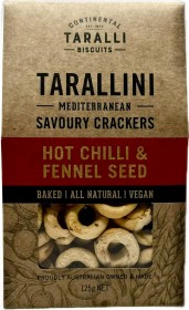 Continental Tarallini Hot Chilli E Fennel Seeds