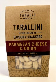 Continental Tarallini Parmesan Cheese Onion 125g