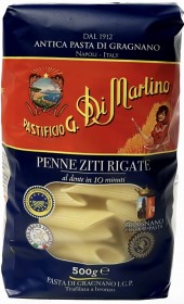 Di Martino Penne Ziti Rigate Pasta 500g Dolce and Gabbana