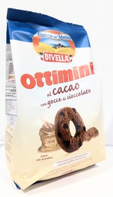 Divella Biscuits Ottimini Al Cacao 400g