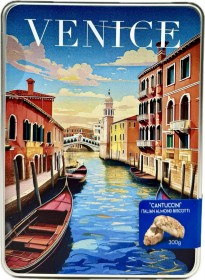 Italia Venice Tin Almond Biscuit 300g
