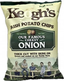 Keoghs Irish Cheesy Onion Chips 125g