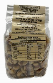 La Farinella Fave Tostate Toasted Broad Bean 250