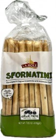 La Mole Black Olives Breadsticks Sfornatini 200g