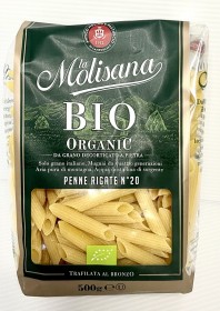 La Molisana Organic Penne Rigate No 20 Pasta 500