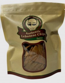 Lebanese Chips Zattar The Crispy Bread Man