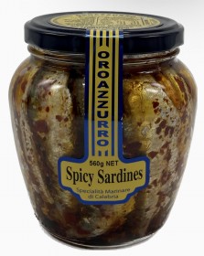 Oroazzurro 560g Spicy Sardines Jar