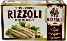 Rizzoli Smoked Mackerel Fillets In Sunflower Oil