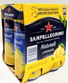 San Pellegrino Cans Limonata 330ml