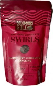 Solomons Gold Dark Chocolate Swirls 150g